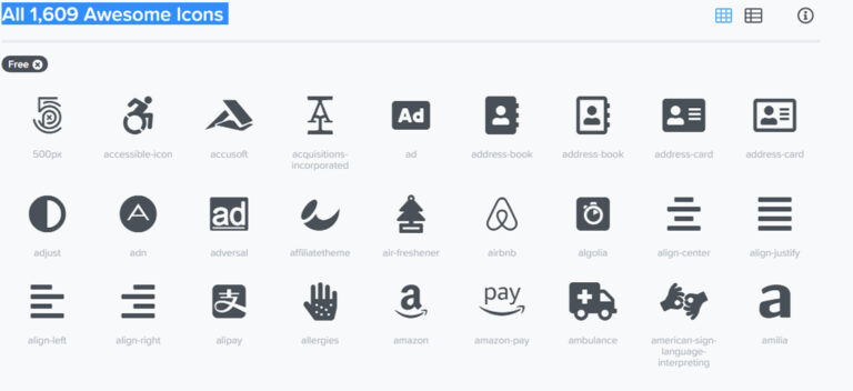 font awesome icons library for css cdn link