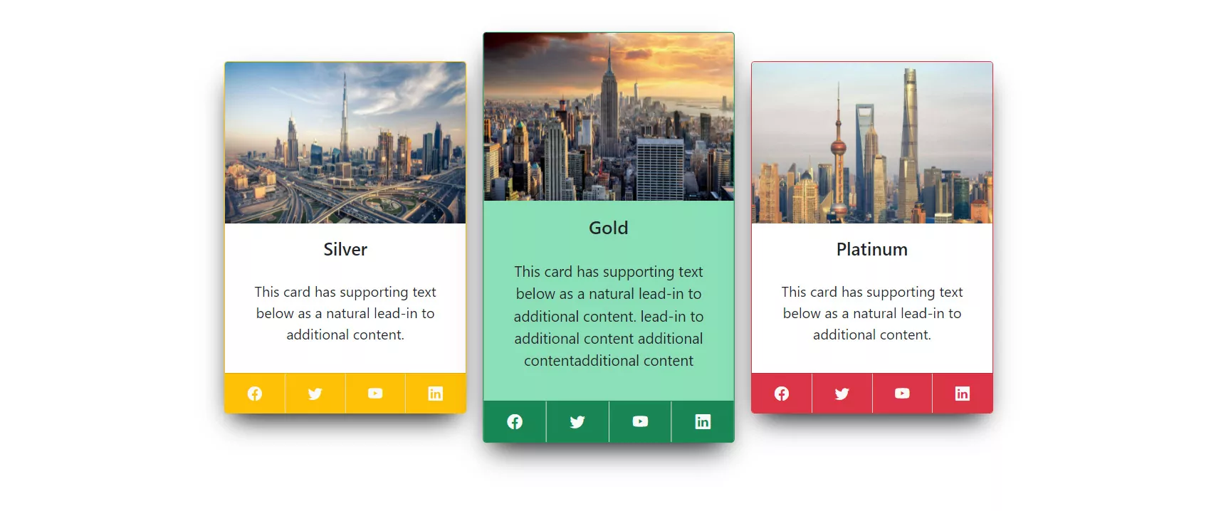 Customized Bootstrap 5 Card