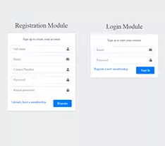 Registration and Login Form Free Download with php mysql